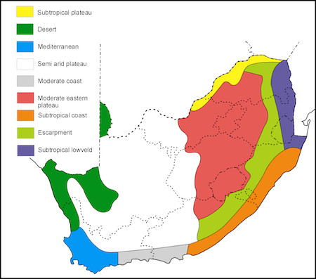 Africa Weather Chart