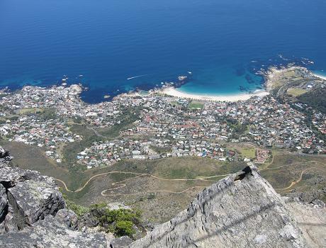 Views down to gorgeous Camps Bay Views down to gorgeous Camps Bay