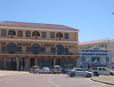 Hotels, Bars and Surf Shops at Surfers Corner in Muizenberg Hotels, Bars and Surf Shops at Surfers Corner in Muizenberg