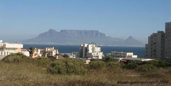 View of Table Mountain from Blouberg Rise