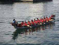 Dragon boat race in Cape Town