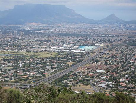 View from Tygerberg in Cape Town's Northern Suburbs
