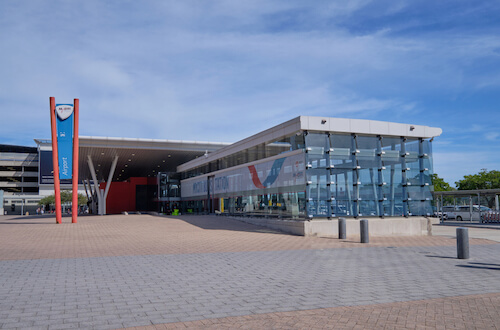 Cape Town airport Myciti bus station by jean-francois me/ssk