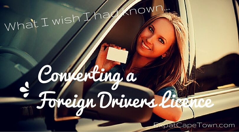 converting foreign drivers licence