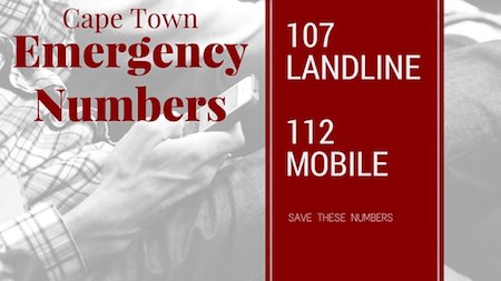 Cape Town Emergency Numbers