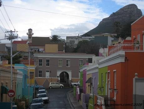 View from Bo Kaap towards Lionshead