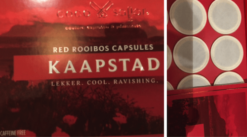 Rooibos tea capsules by Coco Safar