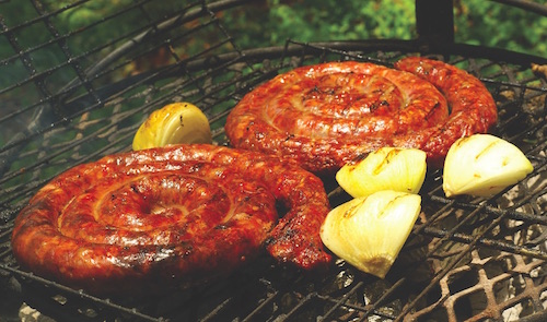 Traditional South African food - Braai