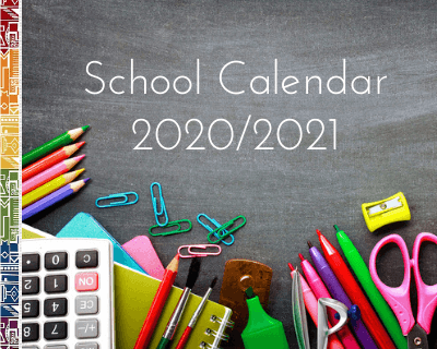 School Calendar 2020 - Terms & Holidays