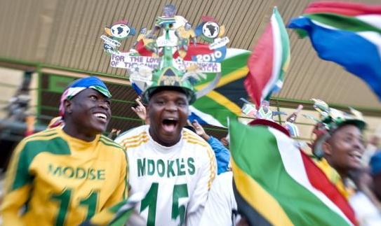 South African Soccer Supporters by Chris Kirchhoff/mediaclubofsouthafrica