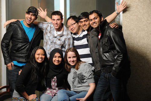 Happy Students at a Language School - shutterstock